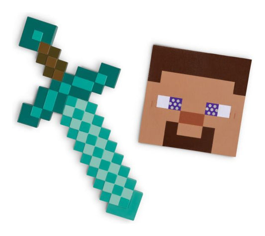Minecraft Sword & Mask Set collectible from Abgee