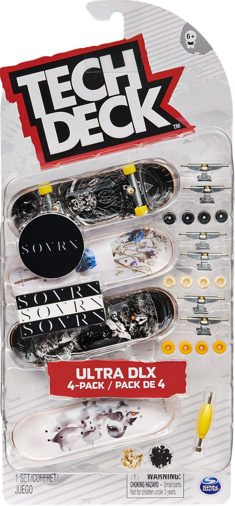 Tech Deck 96mm Fingerboard 4-Pack Assorted - Image