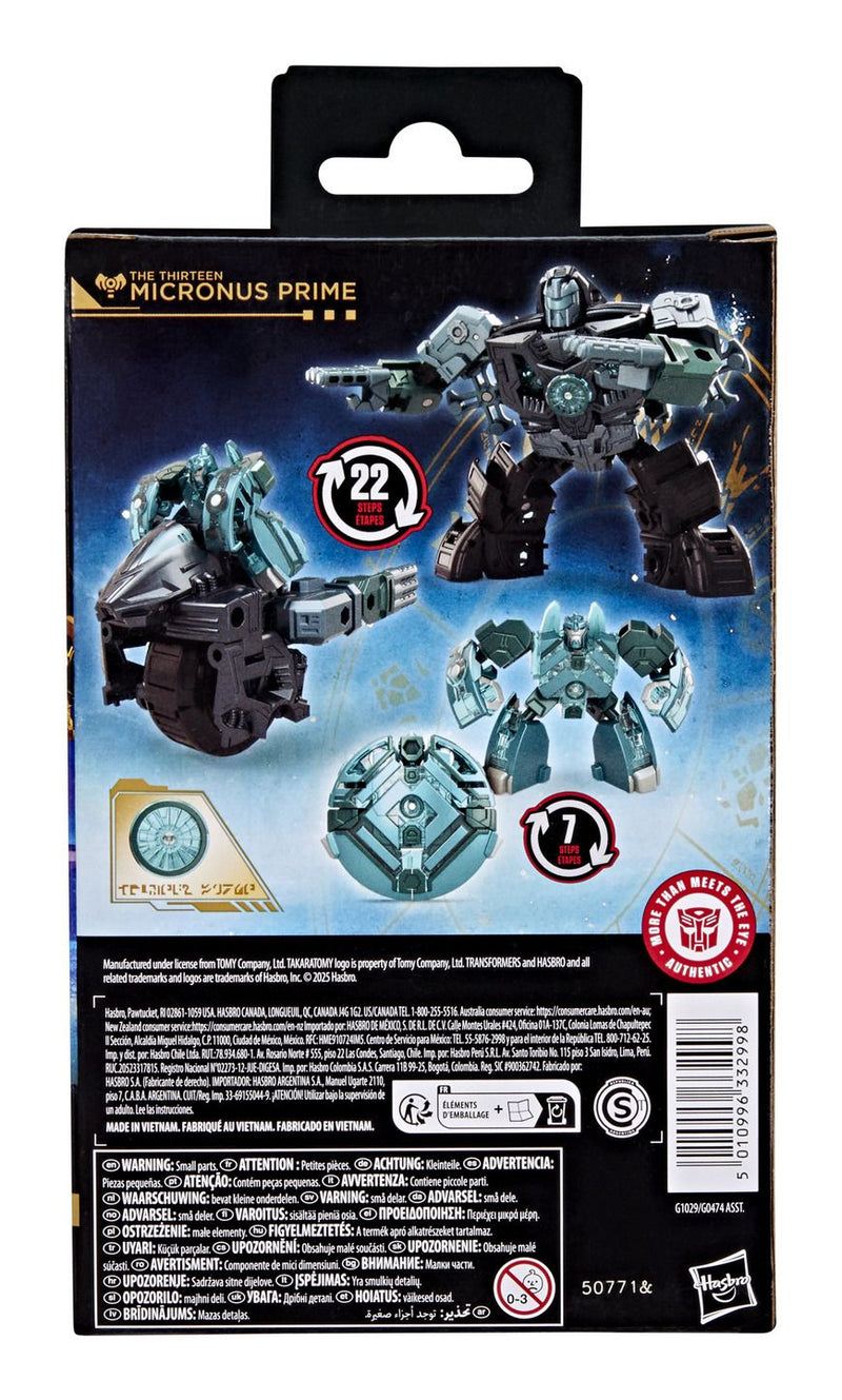 Transformers Age of the Primes The Thirteen Micronus Prime - Image