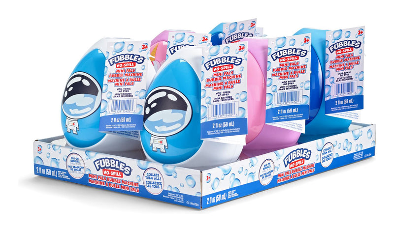 Fubbles No-Spill Mini Pals Bubble Machine Assortment - Image