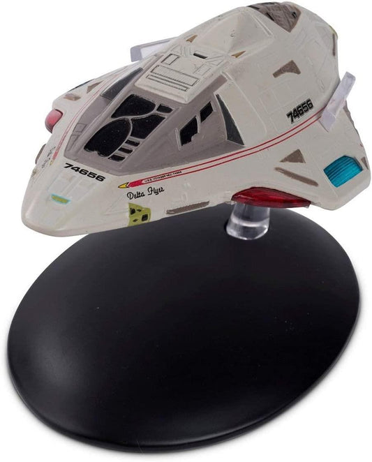 Starfleet Delta Flyer Model Diecast Ship (Eaglemoss / Star Trek), alternate view