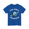 The Vinyl Frontier T-Shirt, close-up detail