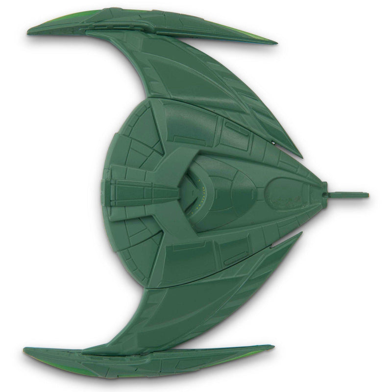 Romulan Bird-Of-Prey (2152) Starship Model Die Cast Ship (Eaglemoss / Star Trek), size reference