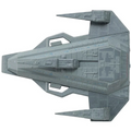Husnock Warship Model Die Cast Ship (Eaglemoss / Star Trek), packaging shot