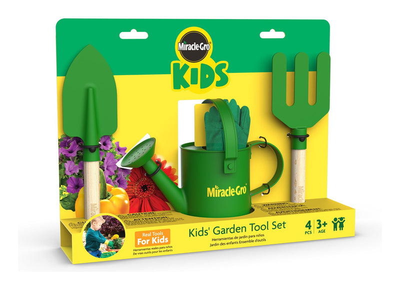 Miracle Gro Kids 4 Piece Garden Toolset - Image