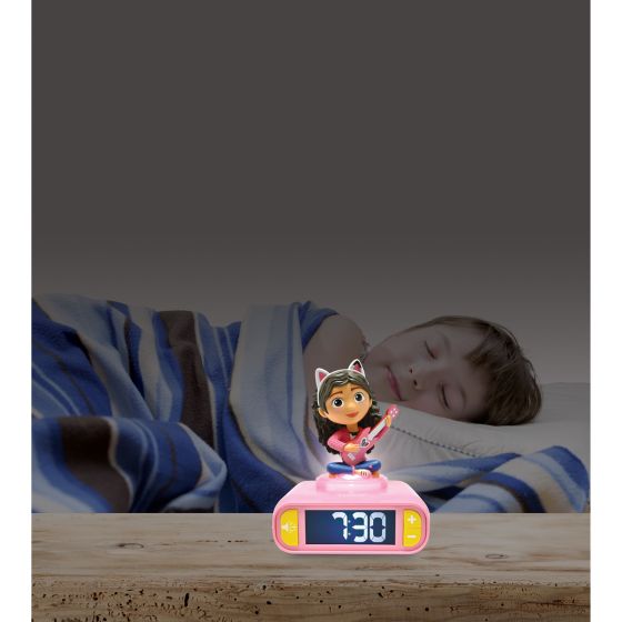 Gabby’s Dollhouse Alarm Clock With Night Light