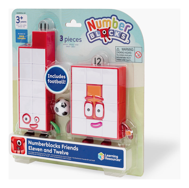 Numberblocks Eleven and Twelve Figure Pack