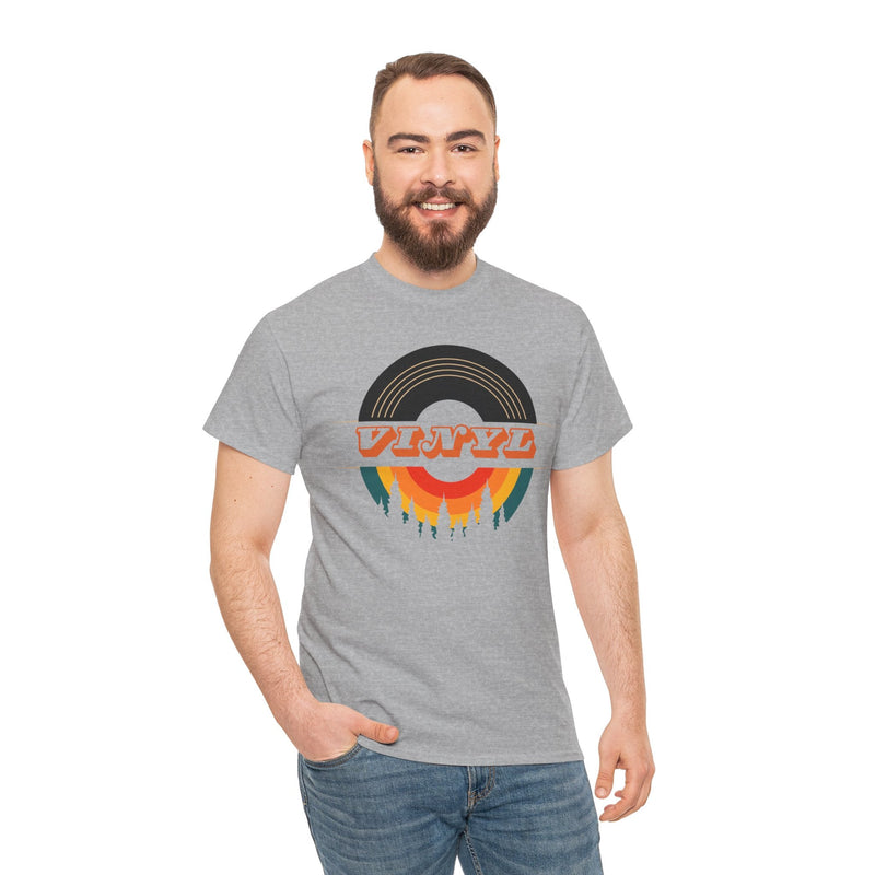 Vinyl Record Logo Men's T-Shirt, alternate view