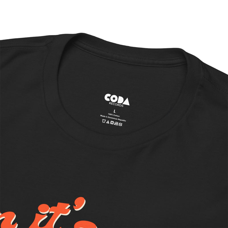 'If It’s Nice, Play It Twice' Vinyl T-Shirt, side angle
