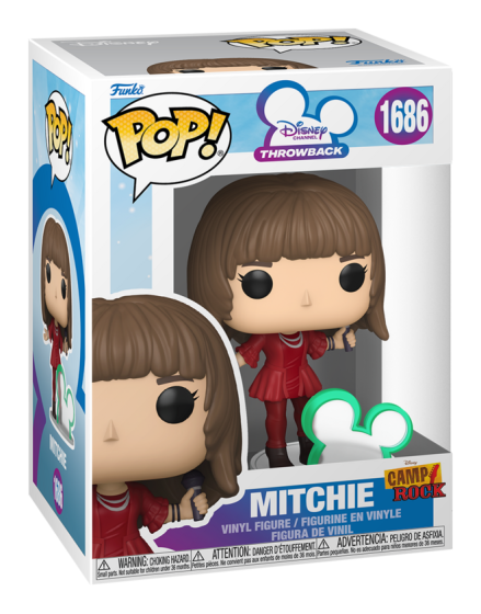 Camp Rock - Mitchie w/Disney Icon Funko Pop! Vinyl Figure