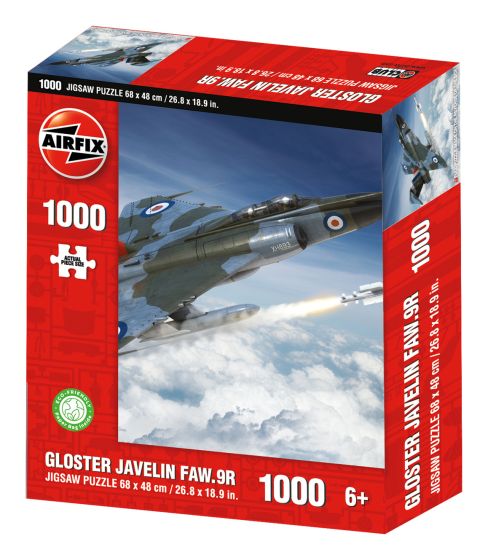 Airfix Gloster Javelin FAW.9R 1000 Piece Jigsaw Puzzle