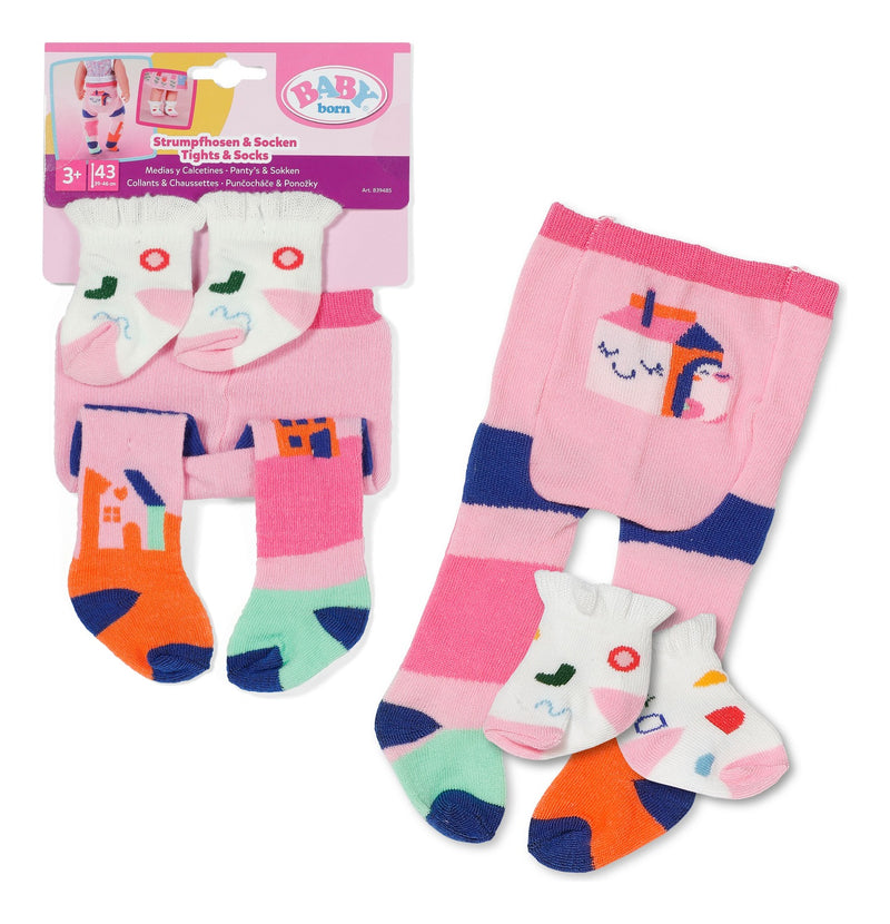 Baby Born Tights & Socks 43cm, 2 Assorted