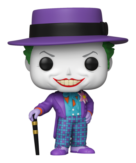 Pop! Heroes - Batman 1989 - Joker with Hat (with chance of chase)