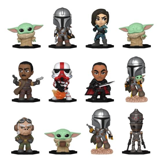 Star Wars The Mandalorian Mystery Minis Funko POP! Vinyl Figures 12 Pack