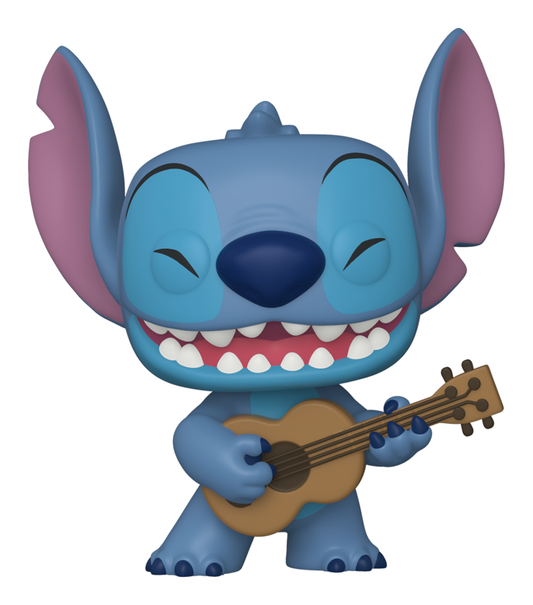 Lilo & Stitch - Stitch w/Ukulele Funko Pop! Vinyl Figure, alternate view