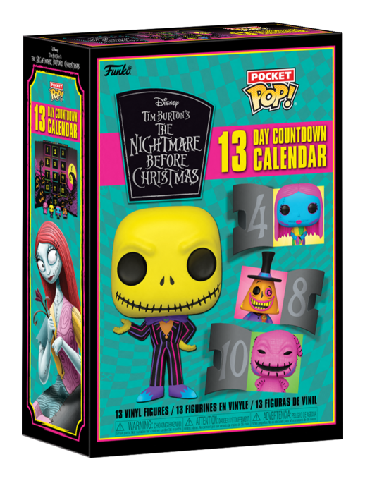 Nightmare Before Christmas 13 Day Funko POP! Countdown Calendar