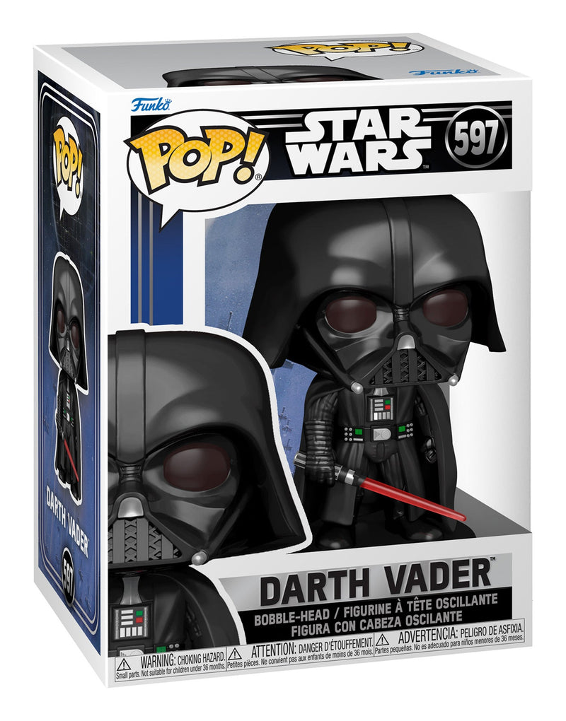 Star Wars New Classics - Darth Vader Funko Pop! Vinyl Figure, close-up detail