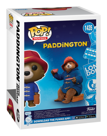 Paddington in Peru Paddington with Suitcase Funko POP! Vinyl Figure