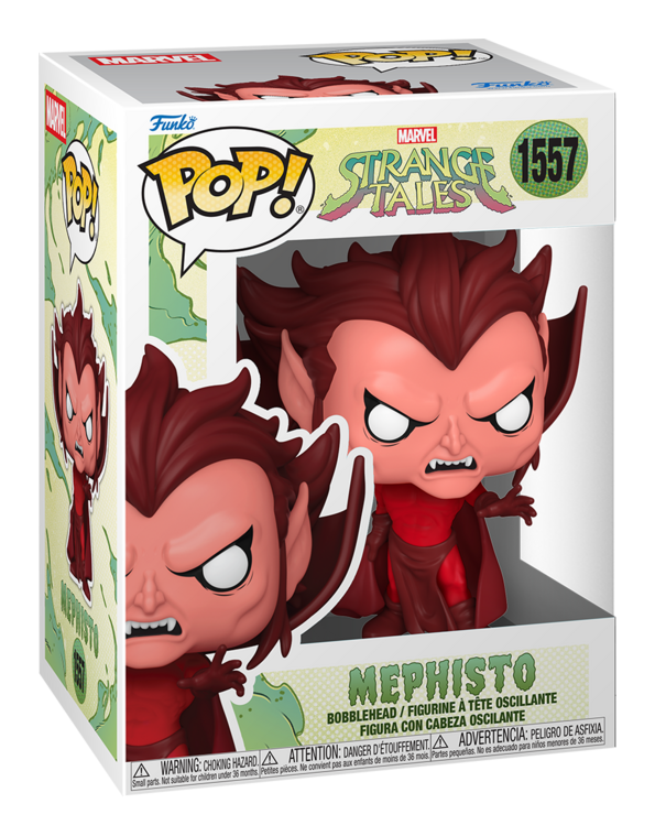 Strange Tales - Mephisto Funko Pop! Vinyl Figure, side angle