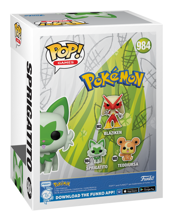Pop! Games - Pokemon - Sprigatito