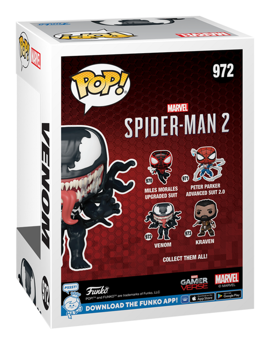 Pop! Marvel - Spiderman 2 - Venom, alternate view