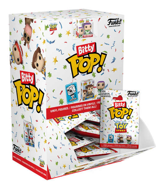 Toy Story - 36 Pieces in PDQ Funko Bitty Pop! Vinyl Figures, alternate view