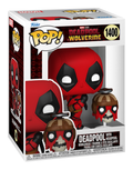 & Buddy - Deadpool with Headpool Funko Pop! Vinyl Figure, close-up detail