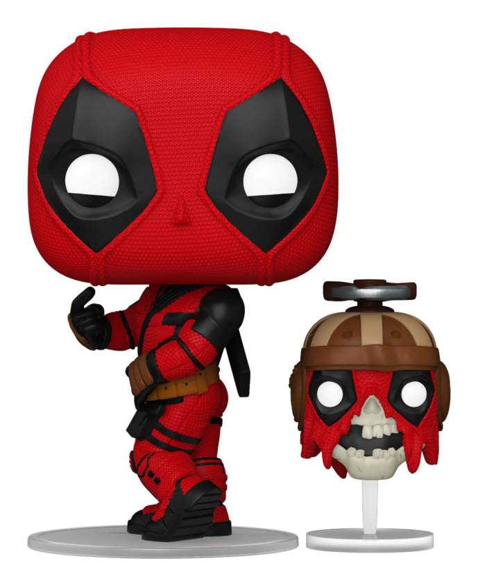 & Buddy - Deadpool with Headpool Funko Pop! Vinyl Figure, packaging shot