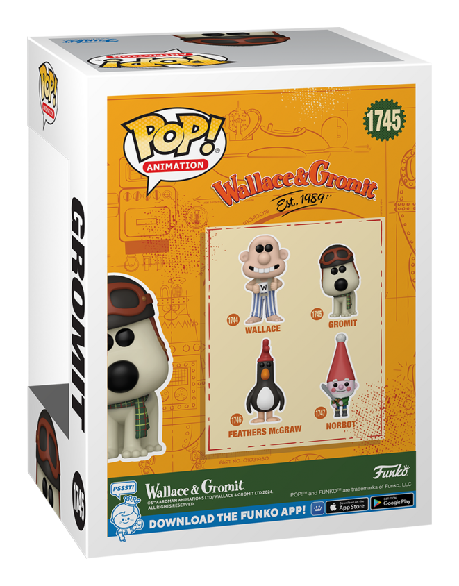 Gromit Wallace & Gromit Funko POP! Vinyl Figure