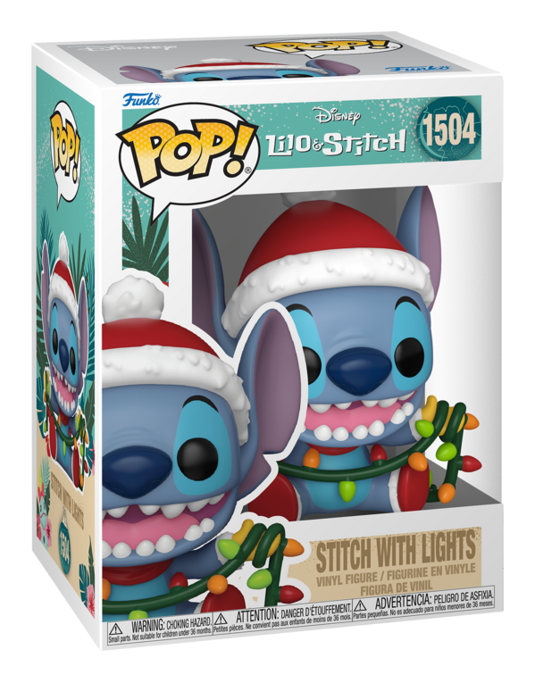 Pop! Vinyl - Stitch w/ Christmas Lights