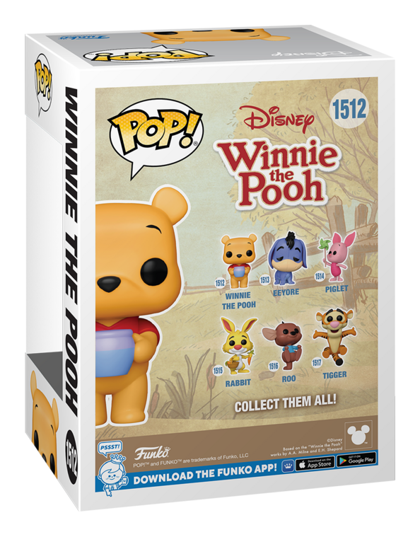 Winnie the Pooh - Pooh Funko Pop! Vinyl Figure, packaging shot