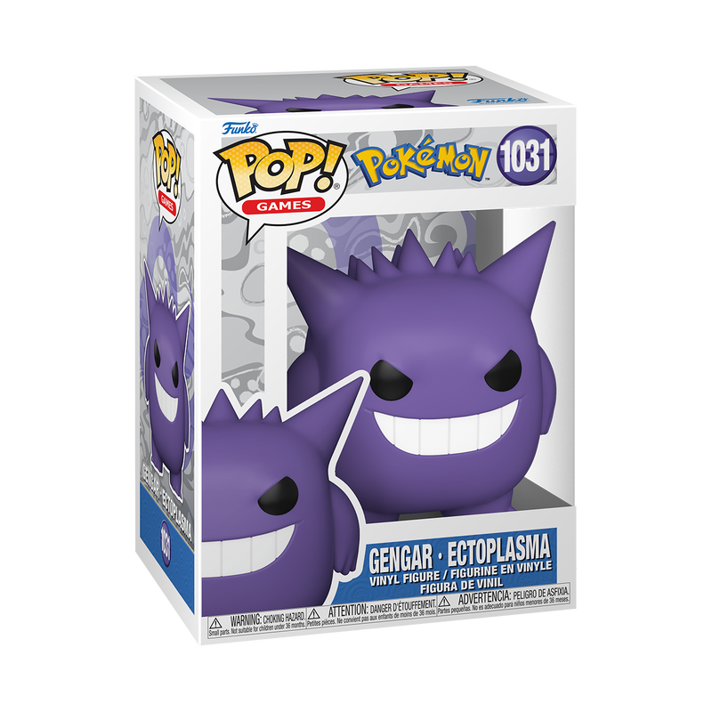 Pokemon - Gengar Funko Pop! Vinyl Figure, side angle