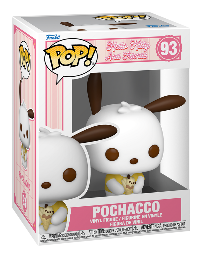 Hello Kitty - Pochacco Funko Pop! Vinyl Figure, close-up detail
