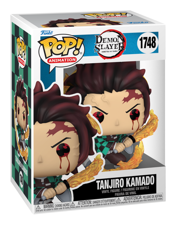 Demon Slayer - Tanjiro Funko Pop! Vinyl Figure, packaging shot