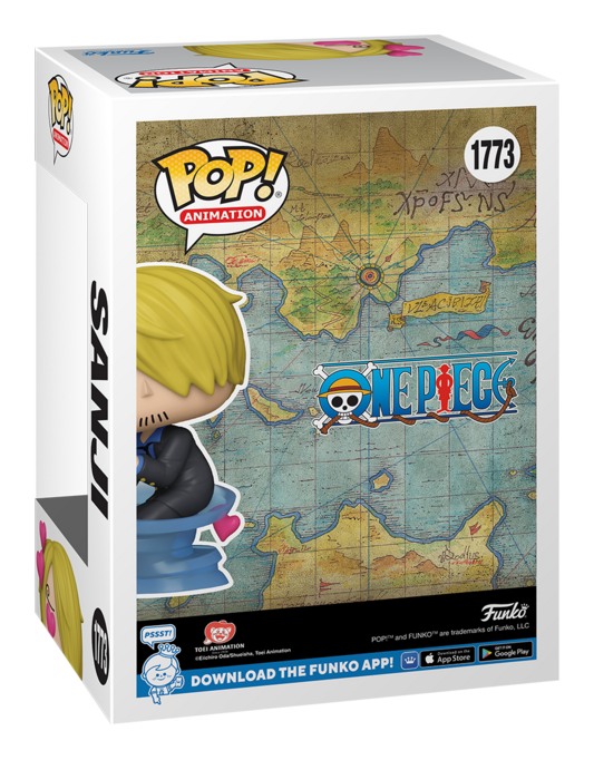 One Piece - Sanji Funko Pop! Vinyl Figure, packaging shot
