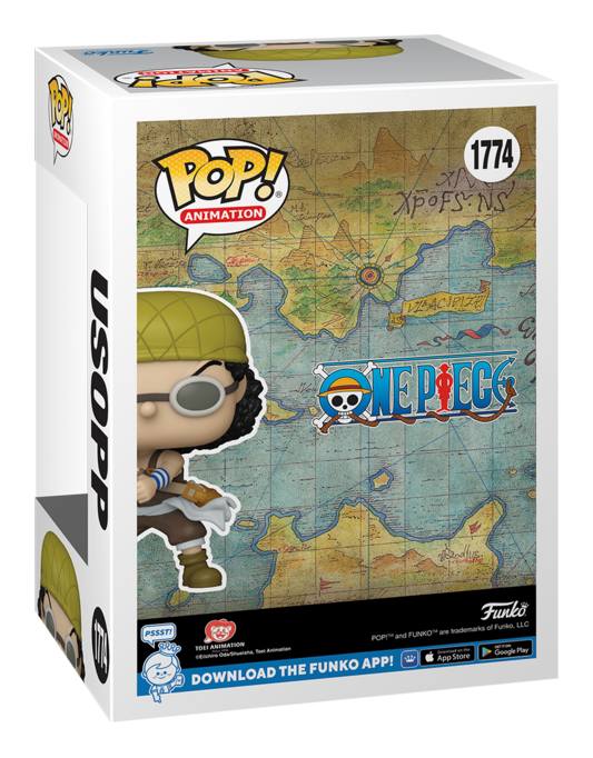 One Piece - Usopp Funko Pop! Vinyl Figure, packaging shot