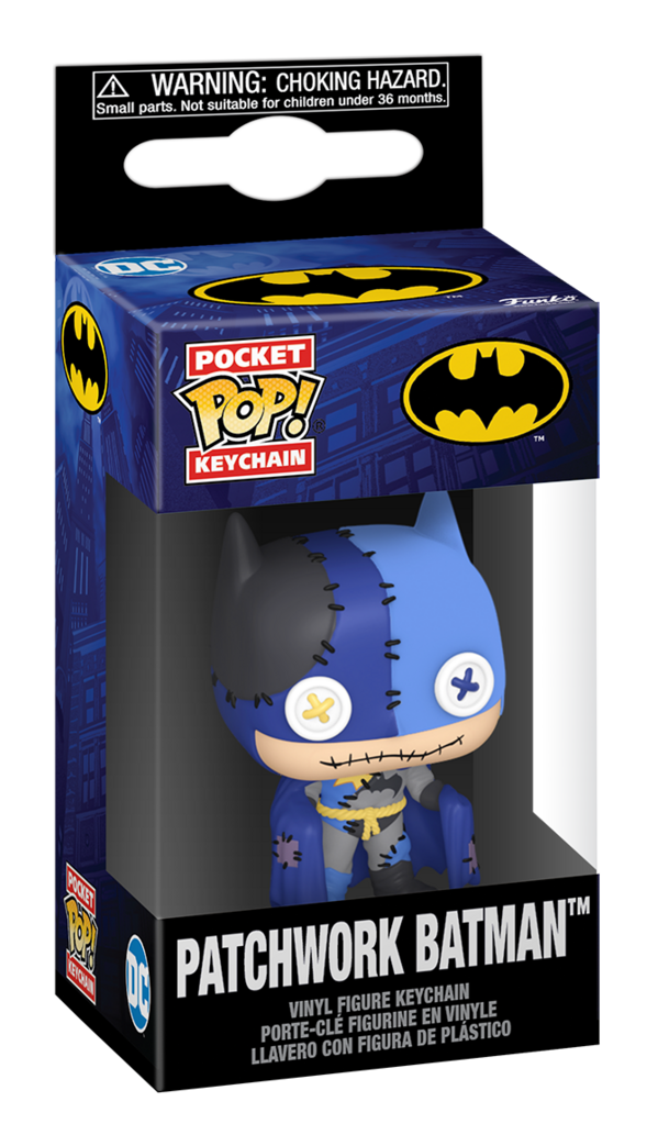 Patchwork - Batman Funko Pop! Keychain Vinyl Figure
