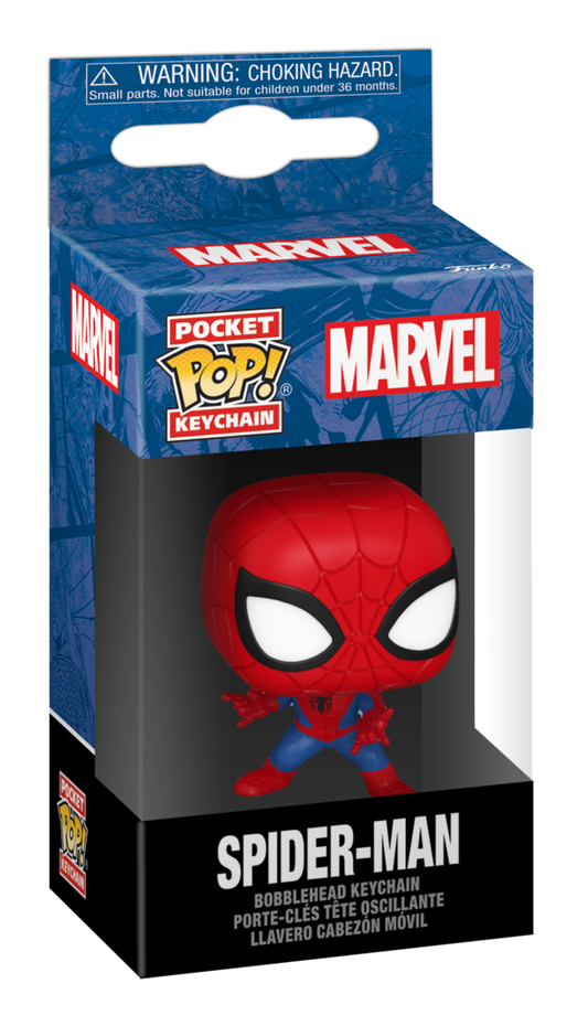 Marvel New Classics - Spiderman Funko Pop! Keychain Vinyl Figure