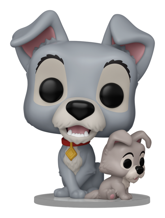 Lady and the Tramp - Tramp w/Puppy Funko Pop! Vinyl Figure, alternate view