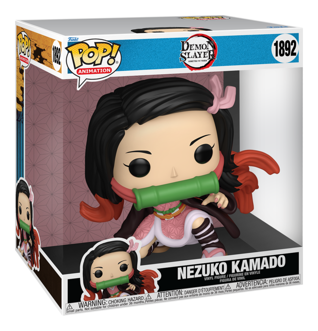 Nezuko Kamado Demon Slayer Funko Pop! Jumbo 10 Inch Vinyl Figure