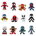 Mystery Minis - Spiderman 12pc PDQ Funko Pop! Vinyl Figures, close-up detail