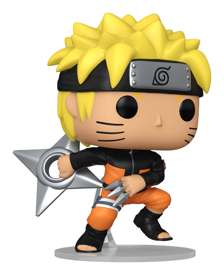 Naruto Shippuden - Naruto (chase) Funko Pop! Vinyl Figure, side angle