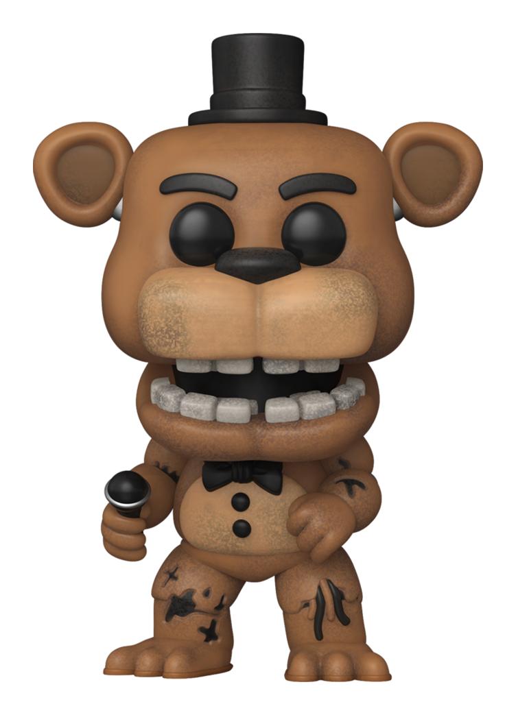 FNAF - Withered Freddy Funko Pop! Vinyl Figure, side angle
