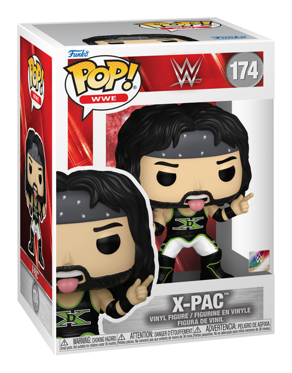 WWE - X-Pac D-Generation X Funko Pop! Vinyl Figure, side angle