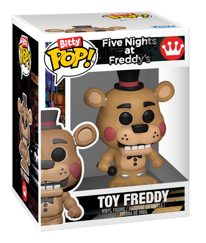 FNAF - Freddy Funko Bitty Pop! Arcade Vinyl Figure, rear view