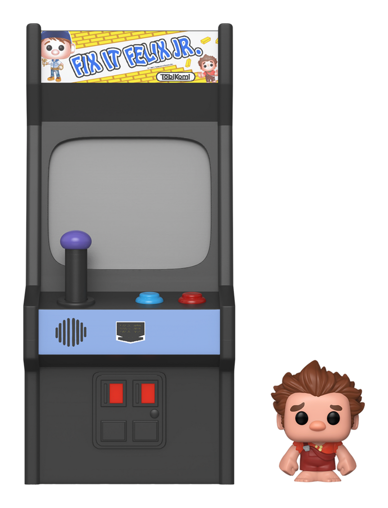 Wreck It Ralph - Ralph Funko Bitty Pop! Arcade Vinyl Figure, side angle