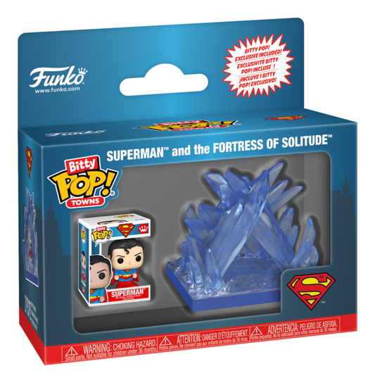 Bitty Pop! Town - DC - Fortress of Solitude (Case of 12)