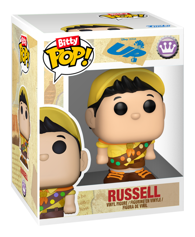 Up - House Funko Bitty Pop! Town Vinyl Figure, close-up detail