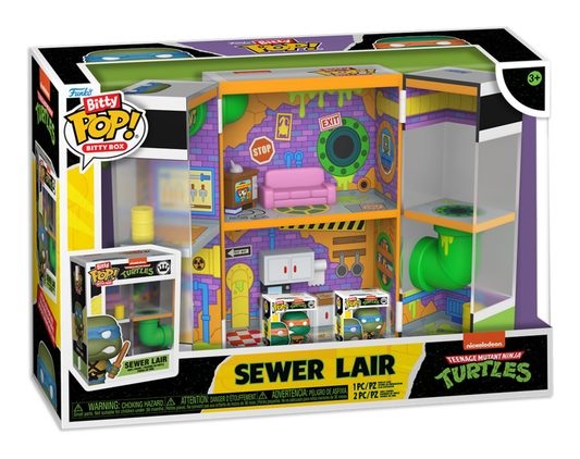 Bitty Boxes - TMNT - Sewer Home