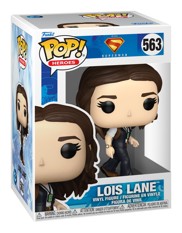 DC Superman 2025 - Louis Lane Funko Pop! Vinyl Figure, close-up detail